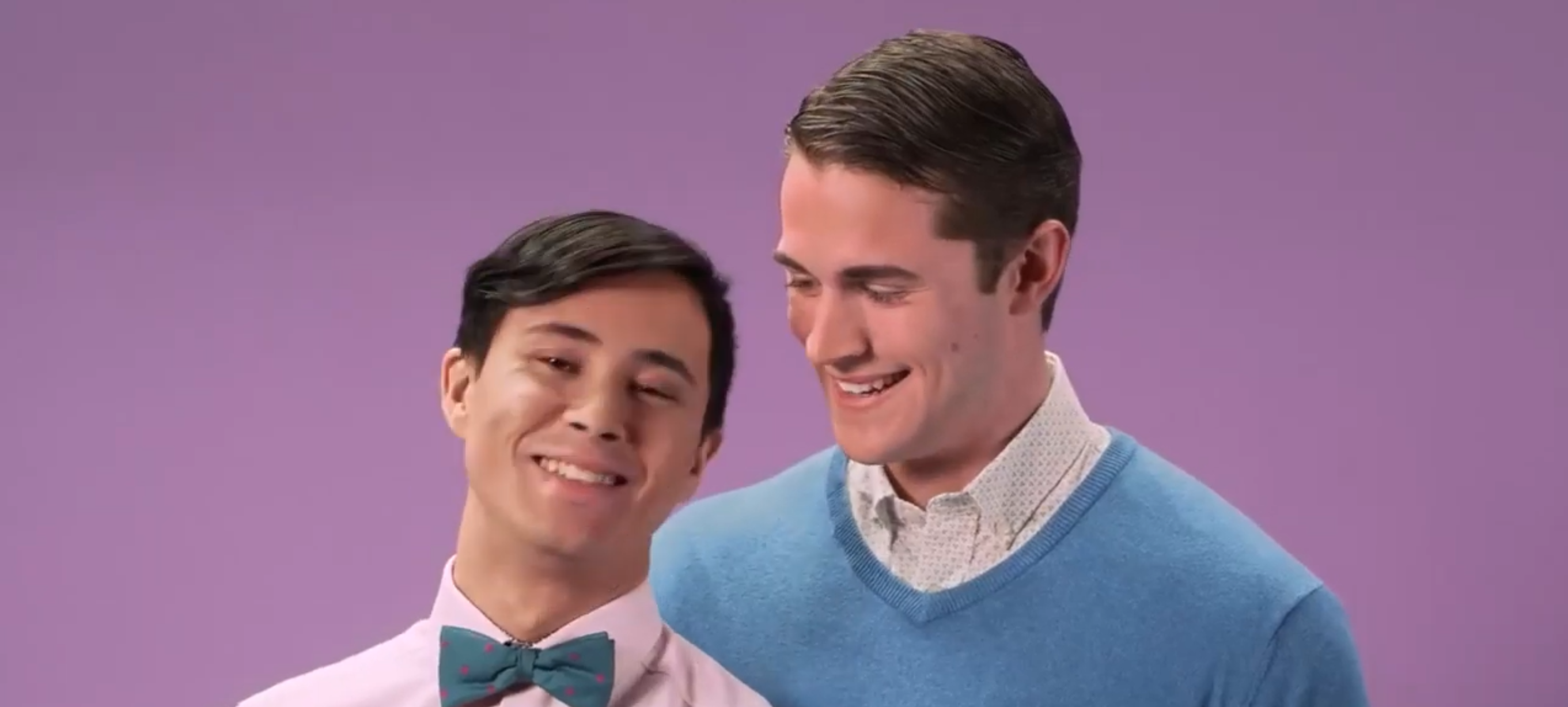 Cottonelle gay couple