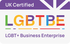OutBritain UK Certified LGBT+ Business Enterprise
