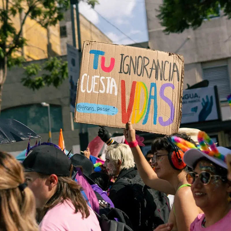 Pride protest: Your ignorance costs lives
