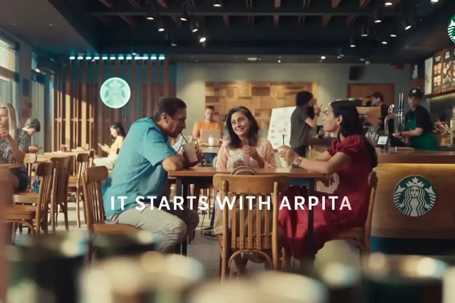 Starbucks It starts with Arpita